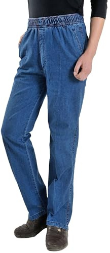 Pantalon en Jean pour Homme, Taille élastique, léger, Coupe décontractée, Pantalon Ample et décontracté