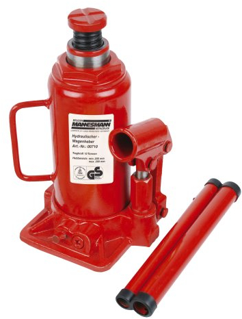 Brüder Mannesmann Hydraulischer Wagenheber, 10 Tonnen, TÜV/GS | M00710