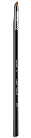 Sigma Beauty E06 Winged Liner™ Brush — Fine Angled Eyeliner Brush with Pointed Tip for Meticulously Applying Gel and Liquid Eyeliner, For Cat Eyeliner & Winged Liner (1 Brush)