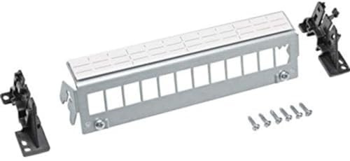 Hager FZ12MK Patch-Panel 12-fach, Keystone