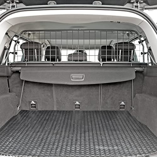 TRAVALL Hundegitter für Renault Espace (2015-2023) fahrzeugspezifisches Trenngitter Auto Kofferraum Auto Hundegitter aus Stahl für sicheren Transport TDG1526