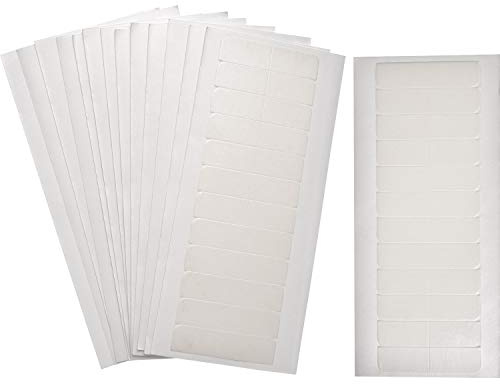 180 Stücke Haarverlängerung Klebeband Tabs Doppelseitige Verlängerungsbänder für den Ersatz, 4 x 0,8 cm