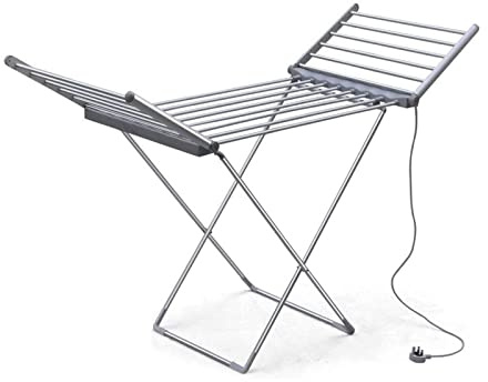 YSoLda Stendibiancheria pieghevole per indumenti asciugati all'aria, stendibiancheria ad ali di gabbiano per carichi pesanti, stendibiancheria con riscaldamento elettrico beautiful scenery