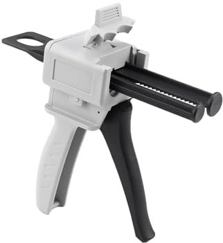 Pistola per colla manuale da 50 ml AB pistola per colla resina epossidica miscela 2:1 pistola a pressione mista barile