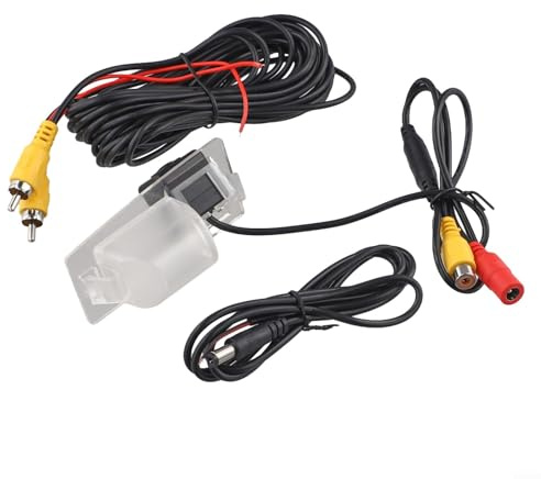Getdoublerich Reverse Rearview Camera For Fiat For 500 Series And For Dodge Journey With Easy Setup