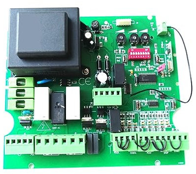 Placa de circuito para motor de puerta Sin caja, abridor de puerta oscilante, placa de tarjeta de Control for actualización, modelo Universal, placa de circuito de CA, placa de Control de repuesto Par