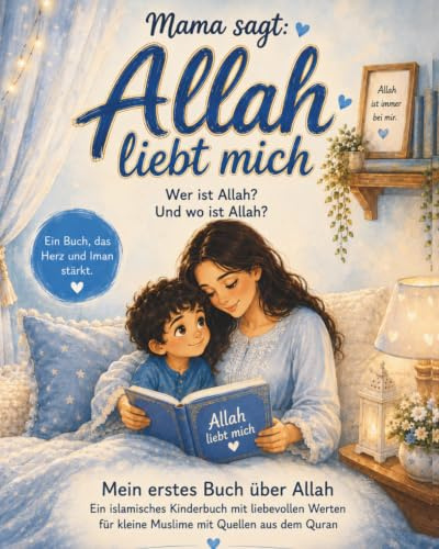 Mama sagt: Allah liebt mich! Aber wo ist Allah? Und wer ist Allah?: Mein erstes Buch über Allah ein islamisches Kinderbuch mit liebevollen Werten für kleine Muslime mit quellen aus dem Quran