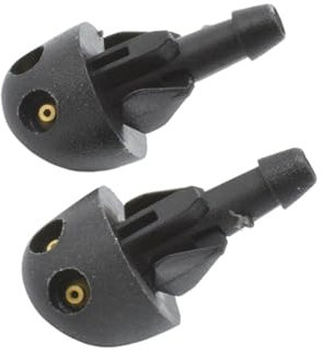 MEXWLOP Paar Frontscheibenwischer-Waschdüsendüsen, for Renault, Clio 2 2005 2004 2003 2002 2001 2000 1999 1998 OE# 7700413545 Auto Auto-Scheibenwaschdüse