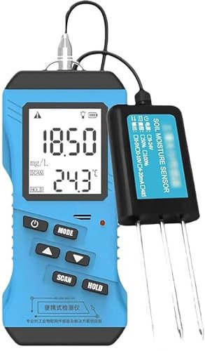 Tester Digitale Per Terreno 7 In 1, Misuratore Di Umidità Del Terreno, Misuratore Di Ph Digitale Per Terreno, Fosforo, Potassio, Npk, Ph, Umidità, Conducibilità Dei Nutrienti, Misuratore Di Ec