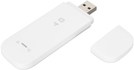 SUNGOOYUE WiFi Portátil Portátil a Alta Velocidad Enrutador WiFi y Juego de Módem USB, Blanco, 10 Usuarios para Tabletas de Teléfonos Inteligentes de Computadora
