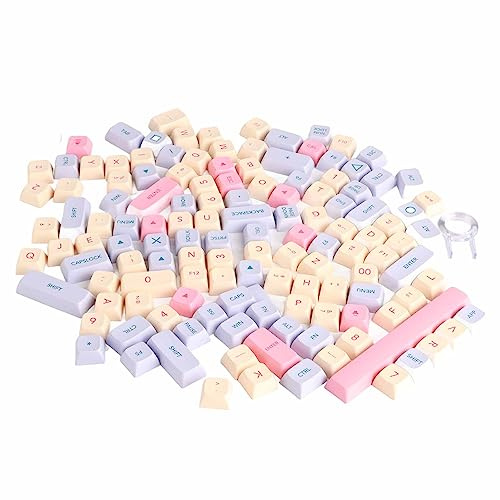 CHEOTIME Tapas de Teclas Mecánicas, Lindas Teclas de Teclado ABS para Juegos, Escritura Suave, Diseño Estable y Duradero para Teclado Mecánico, PC, Computadora Portátil, Teclas
