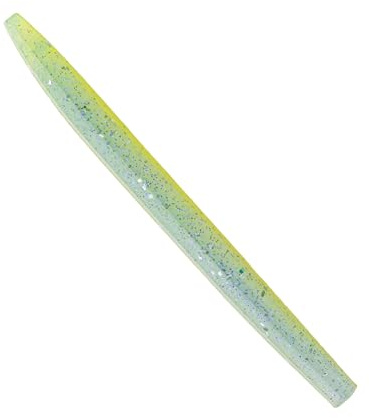 Strike King KVD Perfect Plastics Ocho 5 Fishing Lure, Soft Plastic Jerkbait, Beveled Sides, Salt Impregnated, Coffee Scent, 5-Inches, 8 Count (Pack of 6)
