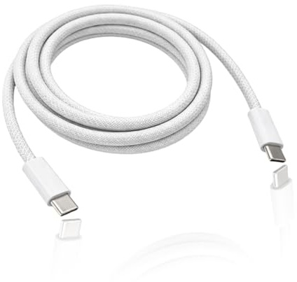 JXRSKJ Câble Usb Vers Usb C 240w 2 M, Câble Usb C Chargeur Rapide Câble Usb C Tressé Nylon Pour Charge Haute Puissance Et Transfert De Données 480 Mbps,Cable