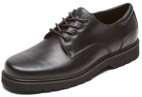 Rockport Men's Northfield Waterproof Oxford, Black, 10.5 Medium