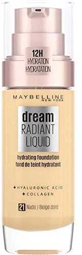 Maybelline Dream Satin Liquid Air Whipped Foundation 30ml-21 Golden Beige