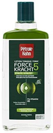 Pétrole Hahn Lotion Tonique Force 5 Vitalité pour Cheveux Normaux 300 ml - Lot de 2