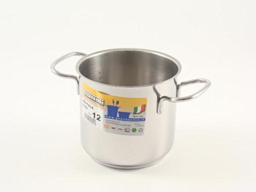 F.LLI GNALI BACICIO SRL PENTOLA CM.12 Inox 18/C REALTERM P212