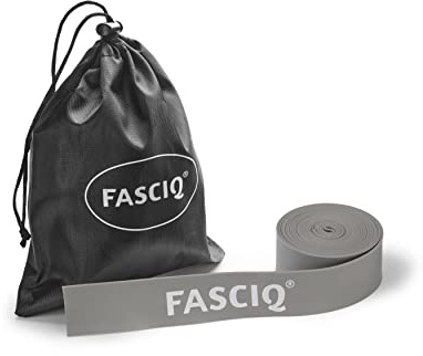 FASCIQ Banda de Compresión Muscular Movilidad, Fitness y Recuperación |Terapia de Compresión | 208x2.5x0.1cm | Bolsa Incluida