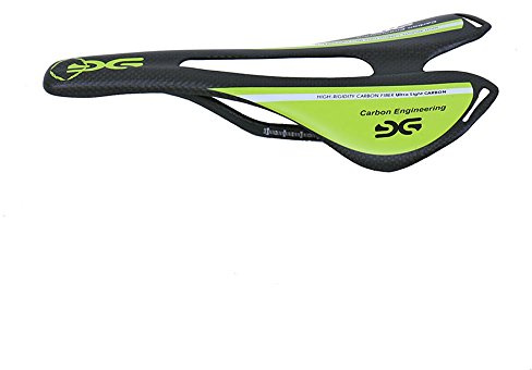 ESEN SP Superlight MTB/Rennrad Voll Carbon Hohl Sattel 3k matt/glänzend (Matte, Green)