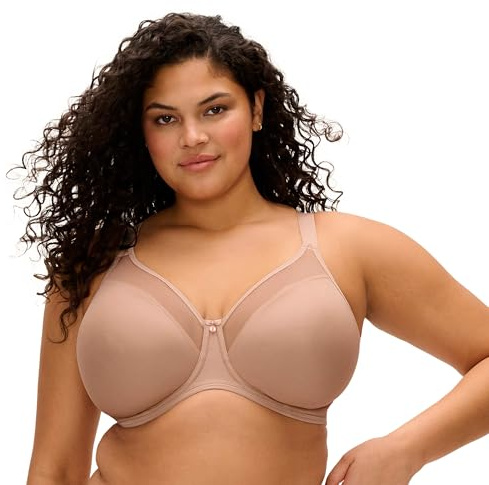 ELOMI Women's Smooth Underwire Moulded Bra