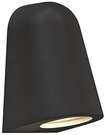 Astro Mast Light Outdoor Wall Light - IP65 Rated - (Textured Black), GU10 LED Lamp, Designed in Britain - 1317011 - 3 Years Guarantee