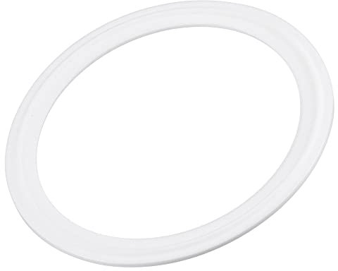 sourcing map PTFE-Dichtungsflansch O Ring für 3,5 Zoll Vakuumspanner weiß