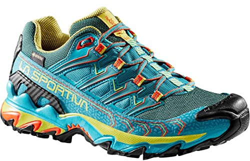 La Sportiva Ultra Raptor II Woman GTX Lagoon/Green Banana, Scarpe da Trekking Donna, Lagoon Green Banana, 41 EU