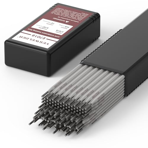 YESWELDER E7018 3/32'' 5LB Welding Rod Low Hydrogen Carbon Steel Stick Electrodes