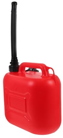 TOPPERFUN Benzinkanister Kraftstoffbehälter 5 L Kraftstoffbehälter Roter Gaskanister Gastanks Transfertank Lagerung Transferbehälter