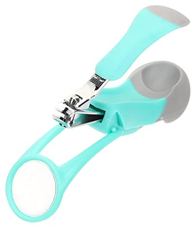 RORPOIR Nagelknipser Zehennagelknipser Für Senioren Mit Klappbarer Lupe Edelstahl Tragbarer Nagelschneider Für Präzise Nagelpflege Familiennutzung