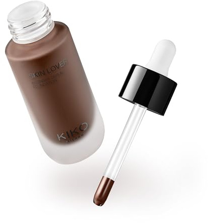 KIKO Milano Skin Lover Intensive Serum Foundation 20N, Long-Lasting Moisturising Serum Foundation