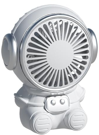 Mini ventilador de escritorio - Ventilador de refrigeración USB silencioso con 360 ° -Wrdation, ligero ventilador de mesa | Ventilador de mesa personal para escritorio, oficina, dormitorio o cama