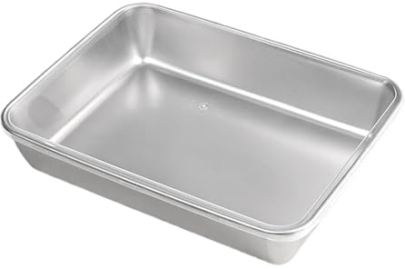 Stampo multiuso in acciaio inox per tiramisù, antiaderente, per dessert, vassoio professionale per torte, accessori da forno per la casa, tiramisù in acciaio inossidabile