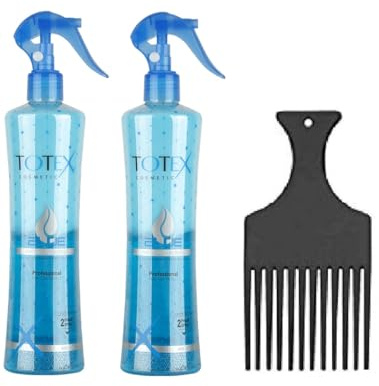 Totex 2-fasspray sprayconditioner | ingen sköljning | 400 ml | 2x BLÅ