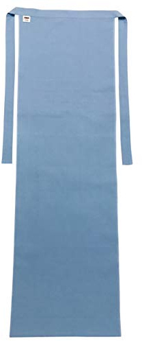 Edoten] Fundoshi tillverkad i Japan 100 % bomull linne bekväma underkläder, Ljusblått, one size