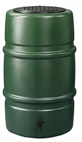 Crowders Harcostar Child Safe 227 Litre Green Round Plastic Water Butt