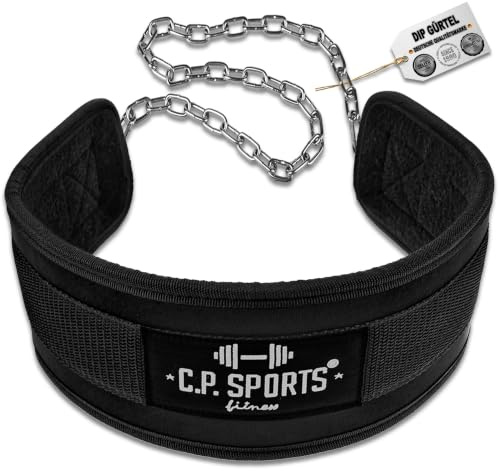 C.P.Sports dip-bälte standard G5-1, bälte för extra vikt för pull-ups och dips