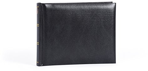 Henzo 1000208 BasicLine Fotoalbum, Andere, schwarz, 21.5 x 16 x 3.5 cm