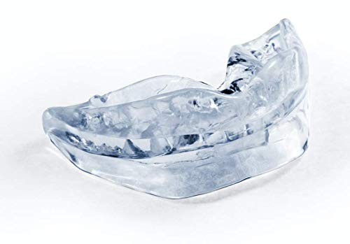 Snorban, einteilige Anti-Schnarch-Schiene, Schnarchstopper für einen erholsamen Schlaf im FlexPoint Set mit handlichem Schlaftipp-ABC