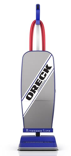 Oreck Commercial XL Vacuum Cleaner, Bagged Upright Vac for Carpets and Hard Floor, Lightweight, Automatic Height Adjust, High-Speed Brush Roll, Powerful Vacuum Cleaners for Commercial Use