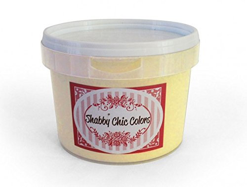 shabbychiccolors - SMALTO OPACO PER MOBILI MURI E METALLO – GIALLO SOLE 31-500 ML