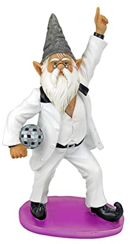 Design Toscano Disco Tony, statue de fièvre gnome