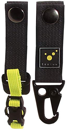 tee-uu Belt PIMPER Set (2-TLG) |Schlüsselhalter & Halter für Pflasterrolle | ideal zum schnellen Befestigen von Schlüsseln | robust und sicher | zweiteiliges Set | für alle TEE-UU Koppeln geeignet
