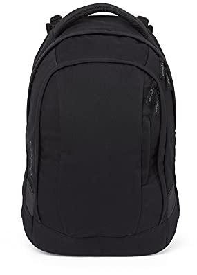 SATCH Unisex-Kinder Sleek Rucksack Schwarz (Blackjack) is incorrect and must be replaced by the proper value satch sleek Schulrucksack - ergonomisch, 24 Liter, extra schlank Blackjack - Schwarz