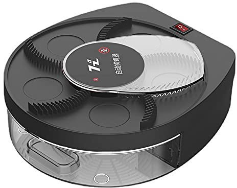 Piège à mouches électrique USB, Attrape-insectes automatique sans fil mural,Noir