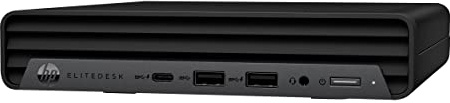 HP EliteDesk 800 G6 Desktop Computer - Intel Core i7 10th Gen i7-10700 Octa-core (8 Core) 2.90 GHz - 16 GB RAM DDR4 SDRAM - 512 GB NVMe M.2 PCI Express SSD - Desktop Mini - Black (Renewed)