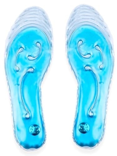 GEL beheizte Einlagen Einlegesohlen Schuheinlagen beheizbare warme Füße Fußwärmer Taschenwärmer für Schuhe Schuhwärmer Wärmesohlen Damen u Herren (36-39)