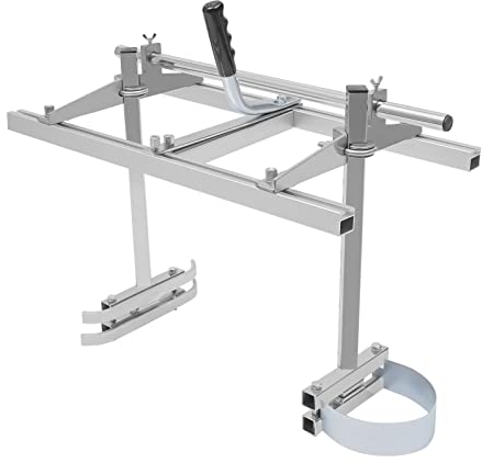 Kettensägenmühle, Einstellbare Kettensägenführung für Bretter (1/2-13 Zoll Dicke), Kompatibel mit 14-24 Kettensägen, Kettensägenwerkzeuge Effizient Mühle Holz Führungsschiene Bauholz Schneiden