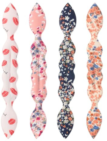 JEXOWIQ 4 Stück Magischer Haarknoten,Haarknotenmacher,Hair Bun Maker, Haarknoten Maker, Haarhalter Schwamm Clips Haar Styling Donut Brötchen Haar Twist Lockenwickler Donut Tools