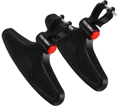 TOYANDONA Pedales Para Cochecito De Ñiño y Plataforma Reposapiés 2 Piezas, Accesorios Para Cochecitos De Ñiño, Plástico Durable, Compatible Para Niños, Uso Paseo Infantil